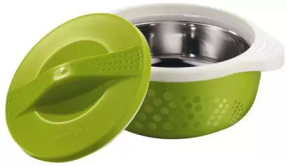 Pinnacle Thermo Polka Stainless Steel Inner Casseroles 1000ml Green, Steel Liner Thermoware Casserole (1000 ml) Pinnacle Thermo Polka Stainless Steel Inner Casseroles 1000ml Green, Steel Liner Thermoware Casserole (1000 ml)